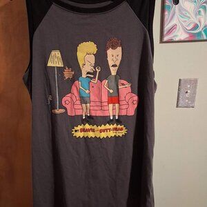 Torrid Beavis and Butthead Tank Top Size 2
